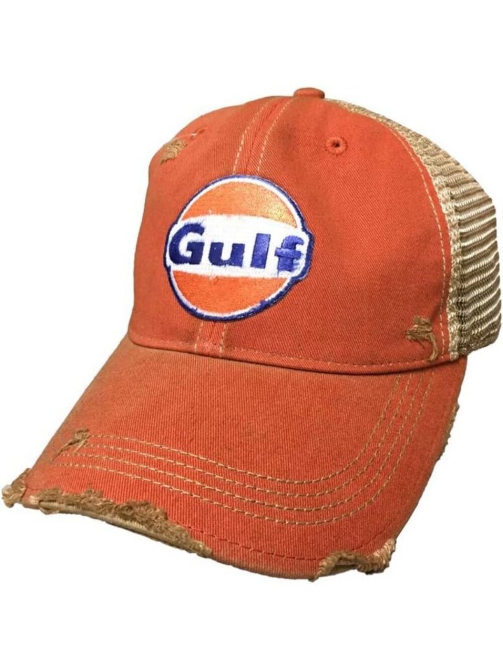 Distressed Vintage Adjustable Snapback Hat - Retro Style, Casual Fashion